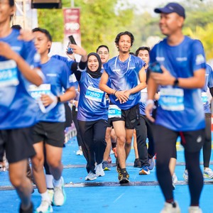 Race photo from BOGORUN 2026