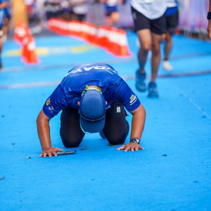 Race photo from BOGORUN 2026