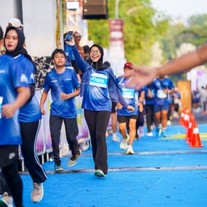Race photo from BOGORUN 2026