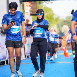 Race photo from BOGORUN 2026