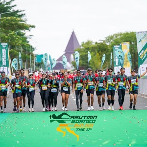 Race photo from ARUTMIN BORNEO RUN 2025