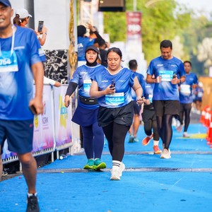 Race photo from BOGORUN 2026