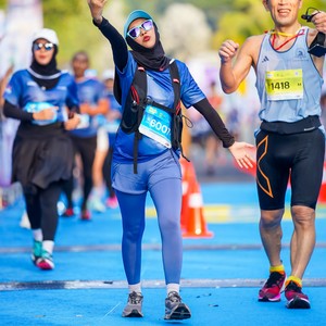Race photo from BOGORUN 2026
