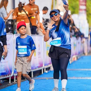 Race photo from BOGORUN 2026