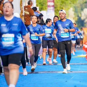 Race photo from BOGORUN 2026