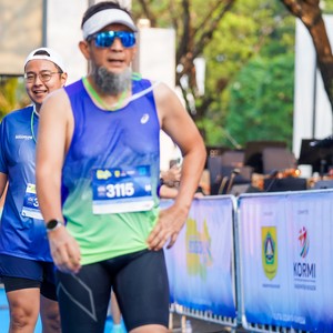 Race photo from BOGORUN 2026