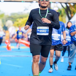 Race photo from BOGORUN 2026