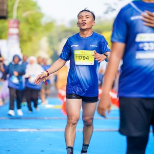 Race photo from BOGORUN 2026