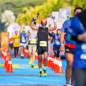 Race photo from BOGORUN 2026