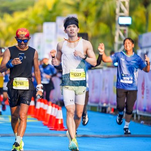 Race photo from BOGORUN 2026