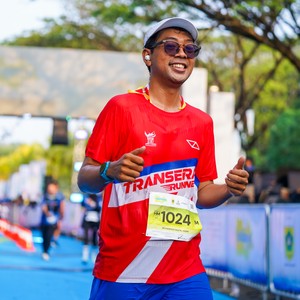 Race photo from BOGORUN 2026