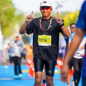 Race photo from BOGORUN 2026