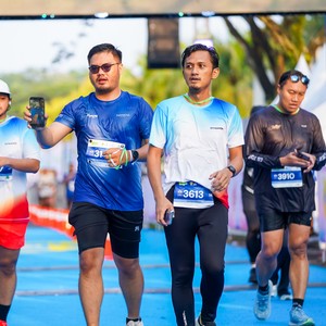 Race photo from BOGORUN 2026