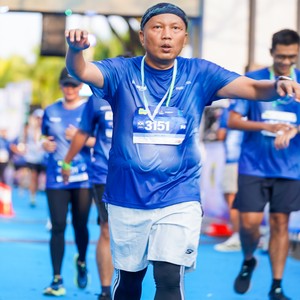 Race photo from BOGORUN 2026