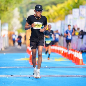 Race photo from BOGORUN 2026