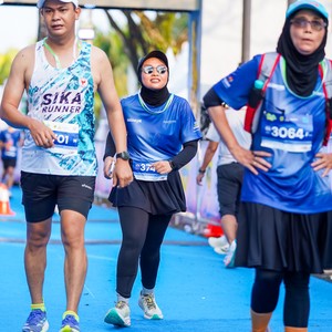 Race photo from BOGORUN 2026