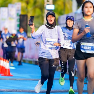 Race photo from BOGORUN 2026