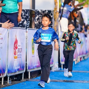 Race photo from BOGORUN 2026