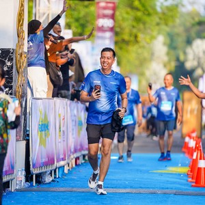 Race photo from BOGORUN 2026