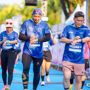 Race photo from BOGORUN 2026