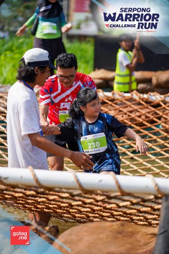 Race photo from SERPONG WARRIOR CHALLENGE RUN