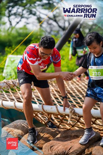 Race photo from SERPONG WARRIOR CHALLENGE RUN