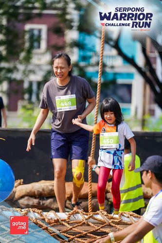 Race photo from SERPONG WARRIOR CHALLENGE RUN