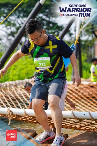 Race photo from SERPONG WARRIOR CHALLENGE RUN