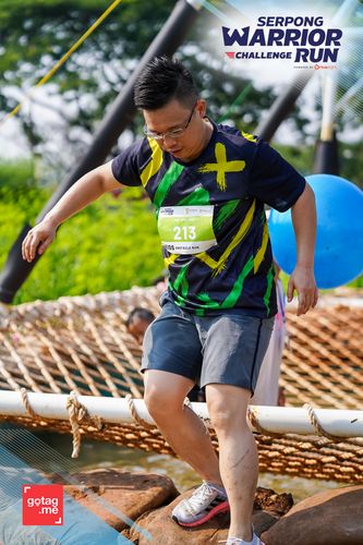 Race photo from SERPONG WARRIOR CHALLENGE RUN