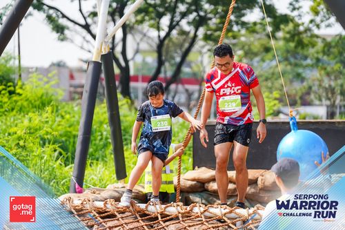 Race photo from SERPONG WARRIOR CHALLENGE RUN