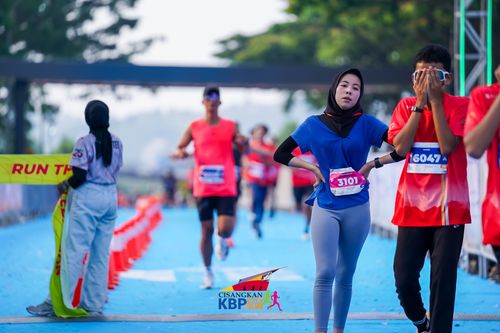 Race photo from CISANGKAN KBP CITY RUN 2025