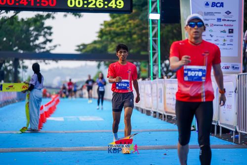 Race photo from CISANGKAN KBP CITY RUN 2025