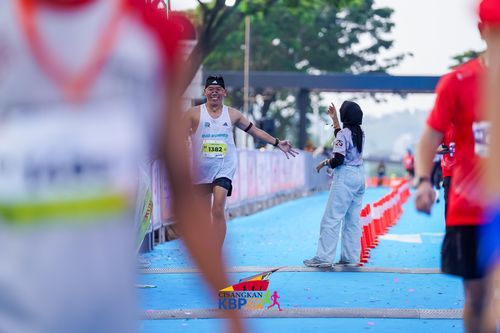 Race photo from CISANGKAN KBP CITY RUN 2025