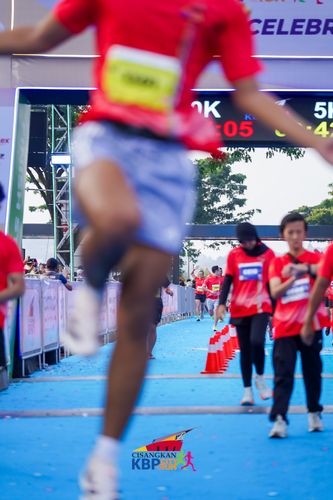 Race photo from CISANGKAN KBP CITY RUN 2025