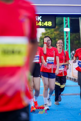Race photo from CISANGKAN KBP CITY RUN 2025