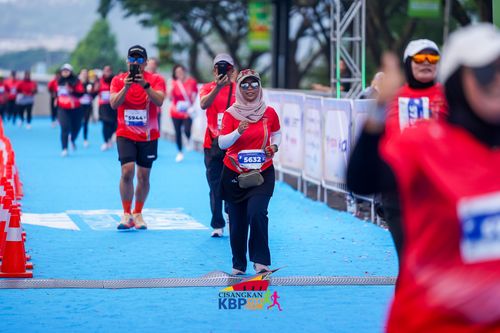 Race photo from CISANGKAN KBP CITY RUN 2025