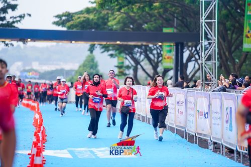 Race photo from CISANGKAN KBP CITY RUN 2025