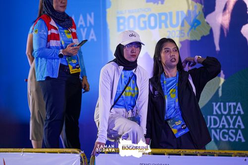 Race photo from Taman Budaya x BOGORUN 2025
