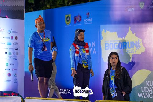Race photo from Taman Budaya x BOGORUN 2025