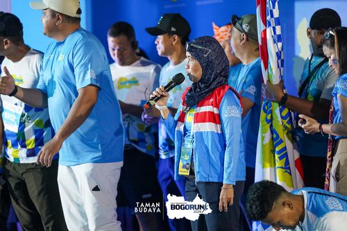 Race photo from Taman Budaya x BOGORUN 2025
