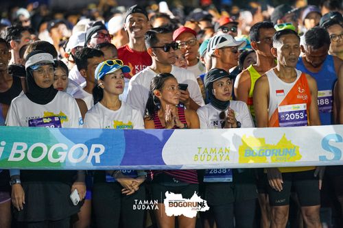 Race photo from Taman Budaya x BOGORUN 2025