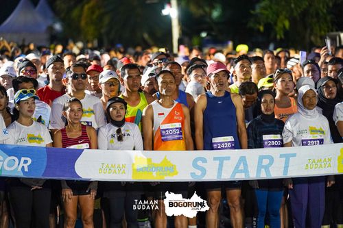 Race photo from Taman Budaya x BOGORUN 2025