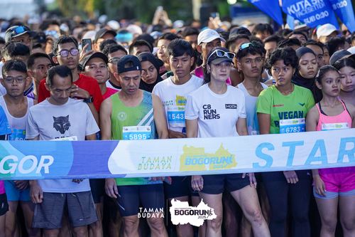 Race photo from Taman Budaya x BOGORUN 2025