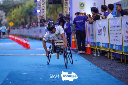 Race photo from Taman Budaya x BOGORUN 2025