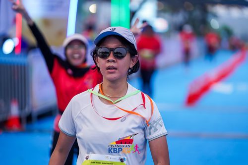 Race photo from CISANGKAN KBP CITY RUN 2025