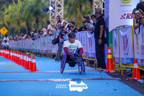 Race photo from Taman Budaya x BOGORUN 2025