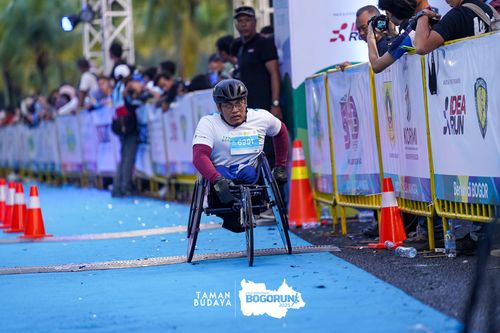 Race photo from Taman Budaya x BOGORUN 2025