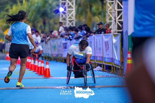 Race photo from Taman Budaya x BOGORUN 2025