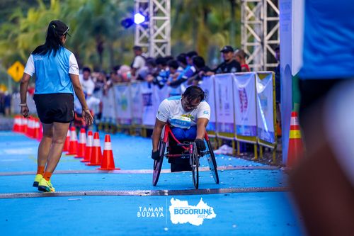 Race photo from Taman Budaya x BOGORUN 2025