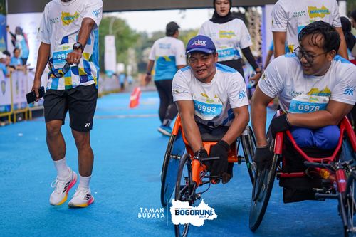 Race photo from Taman Budaya x BOGORUN 2025